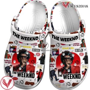 The Weeknd Music Crocs Crocband Clogs Shoes, Unique Gifts For Fans Style 12 - Vesles2014S 2
