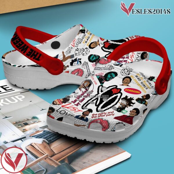 The Weeknd Music Crocs Crocband Clogs Shoes, Unique Gifts For Fans Style 13 - Vesles2014S 2