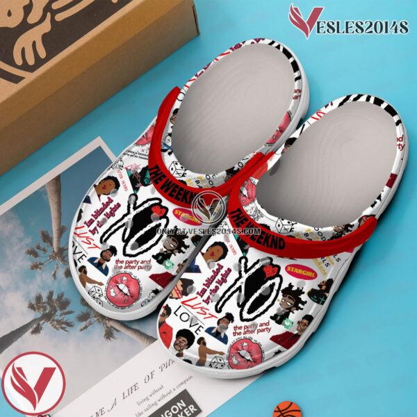 The Weeknd Music Crocs Crocband Clogs Shoes, Unique Gifts For Fans Style 13 - Vesles2014S 3