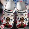 The Weeknd Music Crocs Crocband Clogs Shoes, Unique Gifts For Fans Style 4 - Vesles2014S