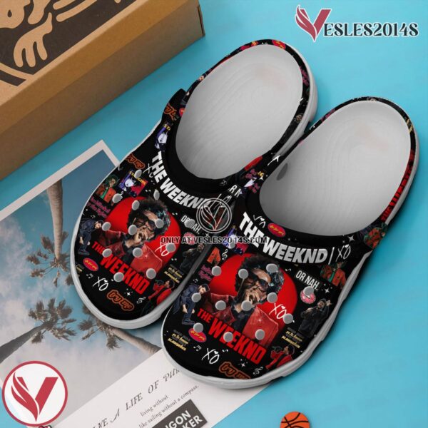 The Weeknd Music Crocs Crocband Clogs Shoes, Unique Gifts For Fans Style 7 - Vesles2014S 3
