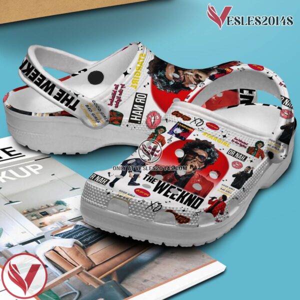 The Weeknd Music Crocs Crocband Clogs Shoes, Unique Gifts For Fans Style 8 - Vesles2014S 2