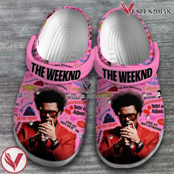 The Weeknd Singer Music Crocs Crocband Clogs Shoes, Unique Gifts For Fans Style 1 - Vesles2014S 2