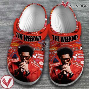 The Weeknd Singer Music Crocs Crocband Clogs Shoes, Unique Gifts For Fans Style 2 - Vesles2014S 2