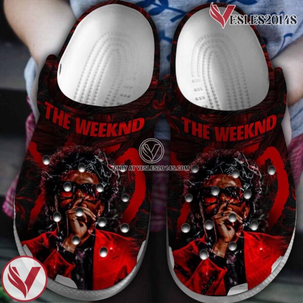 The Weeknd Singer Music Crocs Crocband Clogs Shoes, Unique Gifts For Fans Style 4 - Vesles2014S