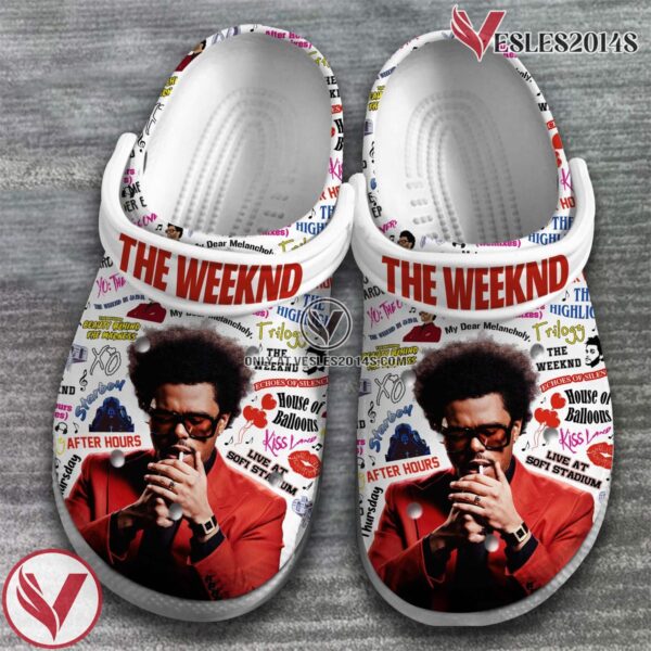 The Weeknd Singer Music Crocs Crocband Clogs Shoes, Unique Gifts For Fans Style 5 - Vesles2014S 2