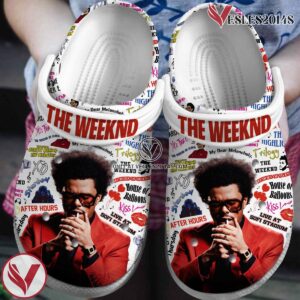 The Weeknd Singer Music Crocs Crocband Clogs Shoes, Unique Gifts For Fans Style 5 - Vesles2014S