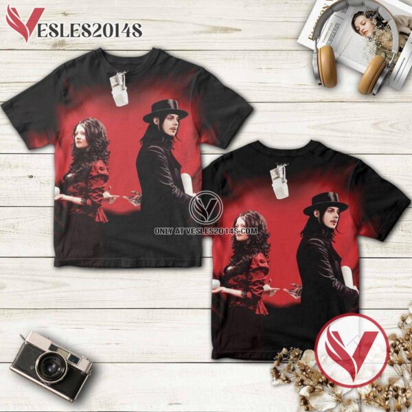 The White Stripes Get Behind Me Satan Album Cover Shirt, Unique Gifts For Music Lovers - Vesles2014S