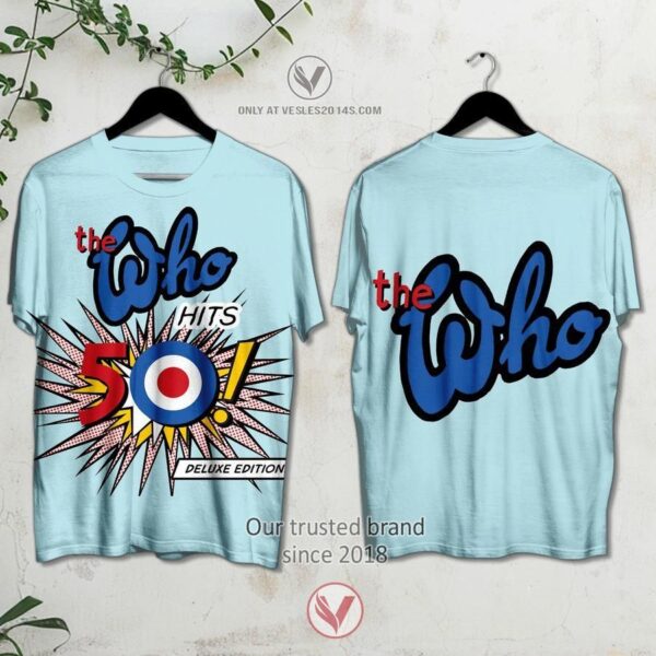The Who 50 Hits Album 3D Shirt – LIMITED EDITION
