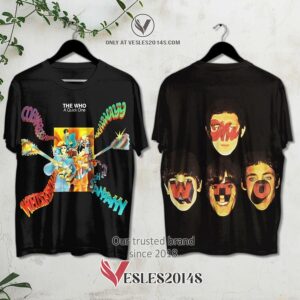 The Who-A Quick One Album 3D Shirt, Unique Gifts For Music Lovers - Vesles2014S