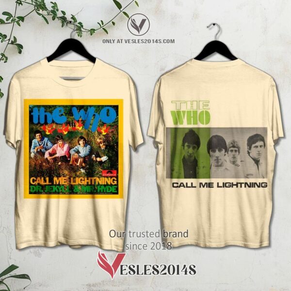 The Who-Call Me Lightning Album 3D Shirt, Unique Gifts For Music Lovers - Vesles2014S