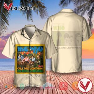 The Who Call Me Lightning Album Hawaiian Shirt, Best Gift For Music Lovers Vesles2014S