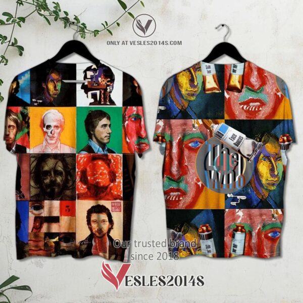 The Who-Face Dance Album 3D Shirt, Unique Gifts For Music Lovers - Vesles2014S