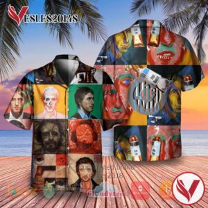 The Who Face Dances Album Hawaiian Shirt, Best Gift For Music Lovers Vesles2014S