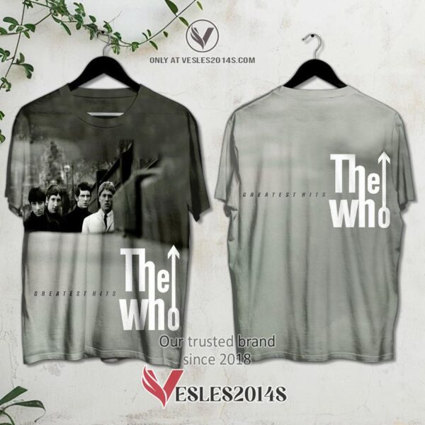 The Who Greatest Hit Album 3D Shirt, Unique Gifts For Music Lovers - Vesles2014S