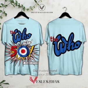 The Who Hits 50 Album 3D Shirt, Unique Gifts For Music Lovers - Vesles2014S