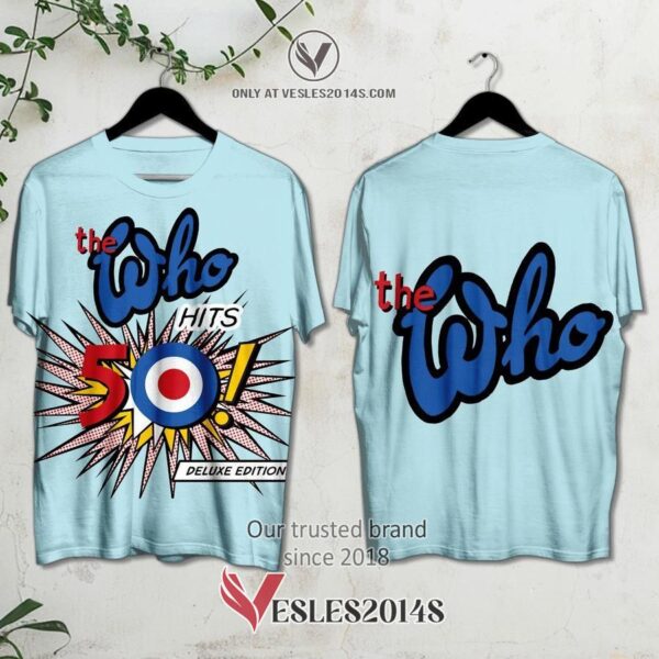 The Who Hits 50 Album 3D Shirt, Unique Gifts For Music Lovers - Vesles2014S
