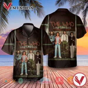The Who Long Live Rock Album Hawaiian Shirt, Best Gift For Music Lovers Vesles2014S