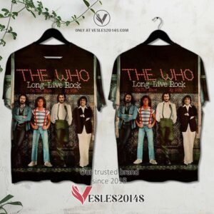 The Who Long Live Rock-I'm the Face Album 3D Shirt, Unique Gifts For Music Lovers - Vesles2014S