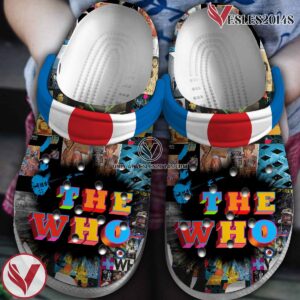 The Who Music Crocs Crocband Clogs Shoes, Unique Gifts For Fans Style 1 - Vesles2014S