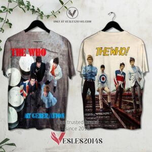 The Who My Generation Album 3D Shirt, Unique Gifts For Music Lovers - Vesles2014S