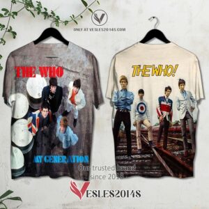 The Who My Generation Album 3D Shirt, Unique Gifts For Music Lovers - Vesles2014S