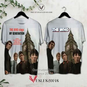 The Who My Generation Album 3D Shirt, Unique Gifts For Music Lovers - Vesles2014S Zgd