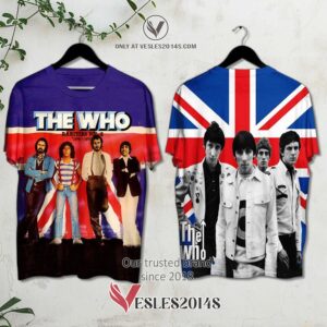 The Who Rarities Vol 2 1970-1973 Album 3D Shirt, Unique Gifts For Music Lovers - Vesles2014S