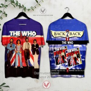 The Who Rarities Vol Album 3D Shirt, Unique Gifts For Music Lovers - Vesles2014S