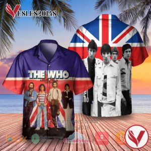 The Who Rarities Volume I and Volume II Album Hawaiian Shirt, Best Gift For Music Lovers Vesles2014S