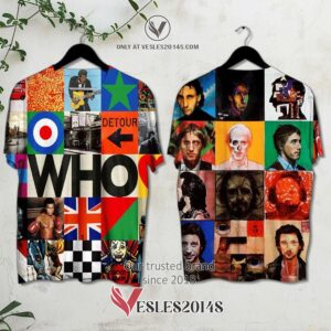 The Who Who Album 3D Shirt, Unique Gifts For Music Lovers - Vesles2014S