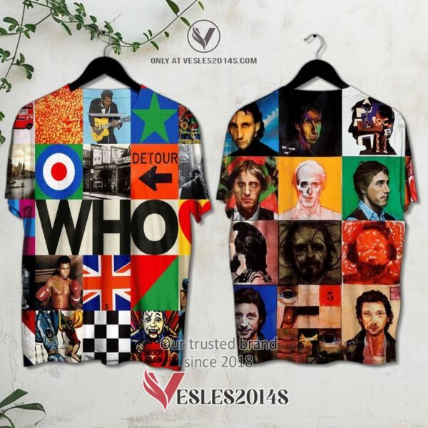 The Who Who Album 3D Shirt, Unique Gifts For Music Lovers - Vesles2014S