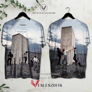 The Who Whos Next Album 3D Shirt, Unique Gifts For Music Lovers - Vesles2014S