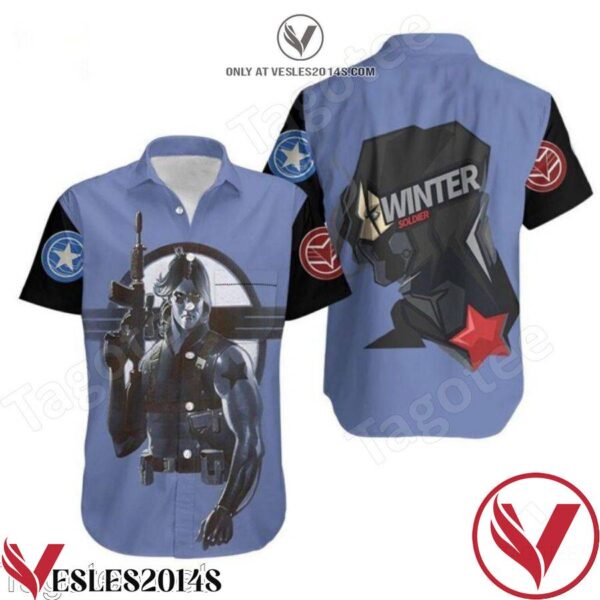 The Winter Soldier Real Assassin Hawaiian Shirt And Short, Unique Gifts For Friends - Vesles2014S 1