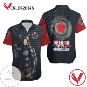 The Winter Soldier Who Is The Best Assassin Hawaiian Graphic Print Short Sleeve Hawaiian Casual Shirt Vesles2014S