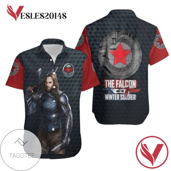 The Winter Soldier Who Is The Best Assassin Hawaiian Graphic Print Short Sleeve Hawaiian Casual Shirt Vesles2014S