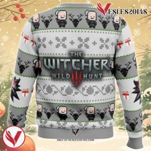The Witcher Ugly Christmas Sweater, Unique Christmas Gift For Fans - Vesles2014S 1