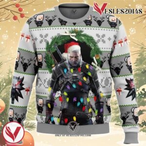 The Witcher Ugly Christmas Sweater, Unique Christmas Gift For Fans - Vesles2014S