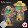 The Wizzard of Oz Hawaiian Graphic Print Short Sleeve Hawaiian Casual Shirt Vesles2014S