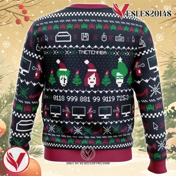 The X-Mas Crowd IT Crowd Ugly Christmas Sweater, Unique Christmas Gift For Fans - Vesles2014S 1