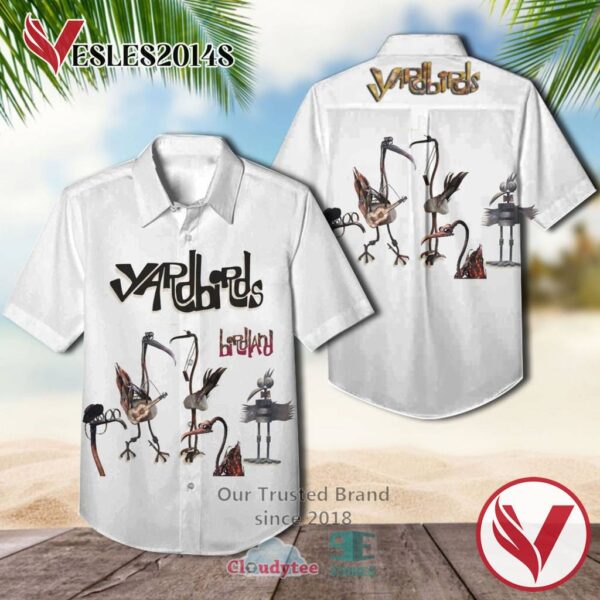 The Yardbirds Birdland 2003 Casual Hawaiian Shirt, Best Gifts For Summer Vesles2014S 1
