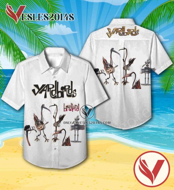The Yardbirds Birdland Album Cover Hawaiian Shirt, Unique Gifts For Music Lovers - Vesles2014S