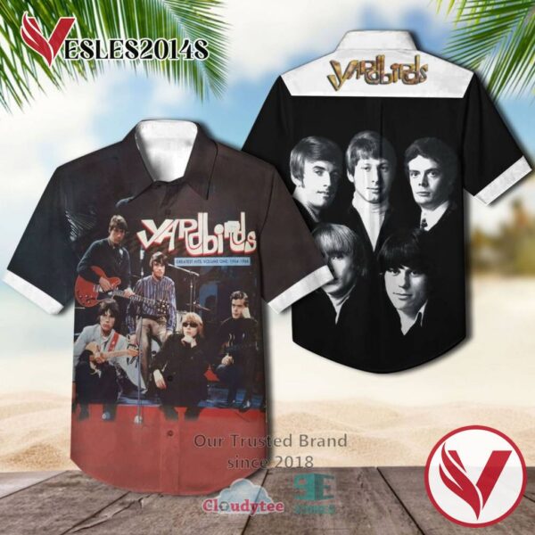 The Yardbirds Greatest Hits Casual Hawaiian Shirt, Best Gifts For Summer Vesles2014S