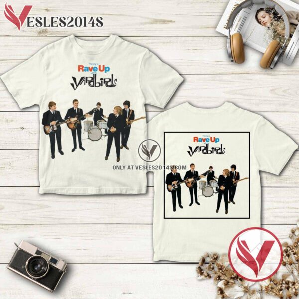 The Yardbirds Having A Rave Up Album Cover Shirt, Unique Gifts For Music Lovers - Vesles2014S