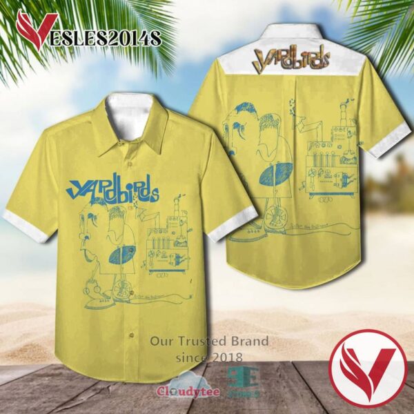 The Yardbirds Roger The Engineer 1966 Casual Hawaiian Shirt, Best Gifts For Summer Vesles2014S 1