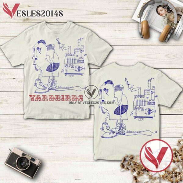 The Yardbirds Roger The Engineer Album Cover Shirt, Unique Gifts For Music Lovers - Vesles2014S