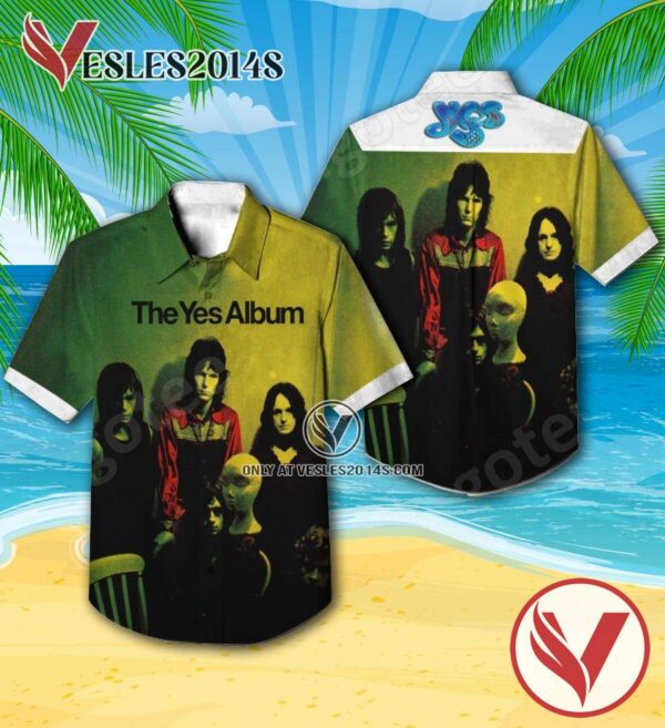 The Yes Album Cover Hawaiian Shirt, Unique Gifts For Music Lovers - Vesles2014S