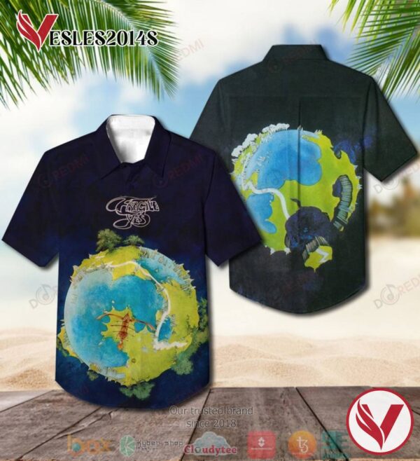 The Yes Album Earth Hawaiian Shirt, Best Gift For Music Lovers Vesles2014S