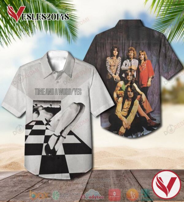 The Yes Album Shoes Hawaiian Shirt, Best Gift For Music Lovers Vesles2014S