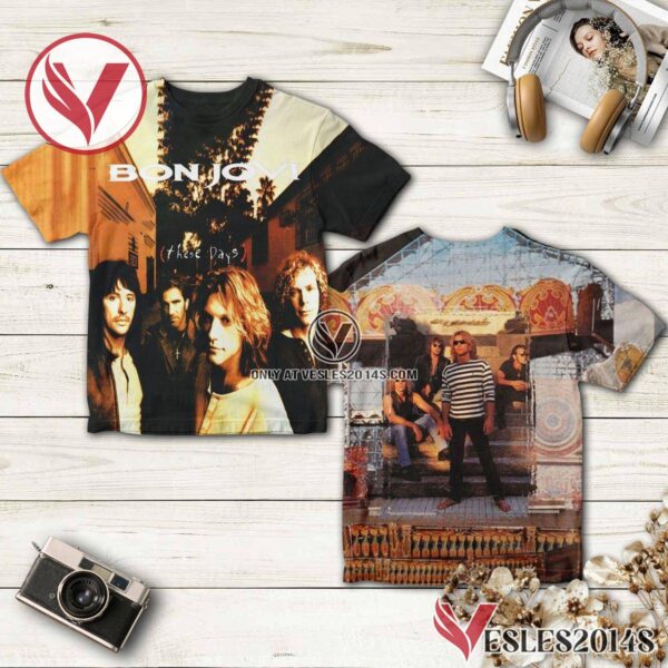 These Days Album Cover By Bon Jovi Shirt, Unique Gifts For Music Lovers - Vesles2014S